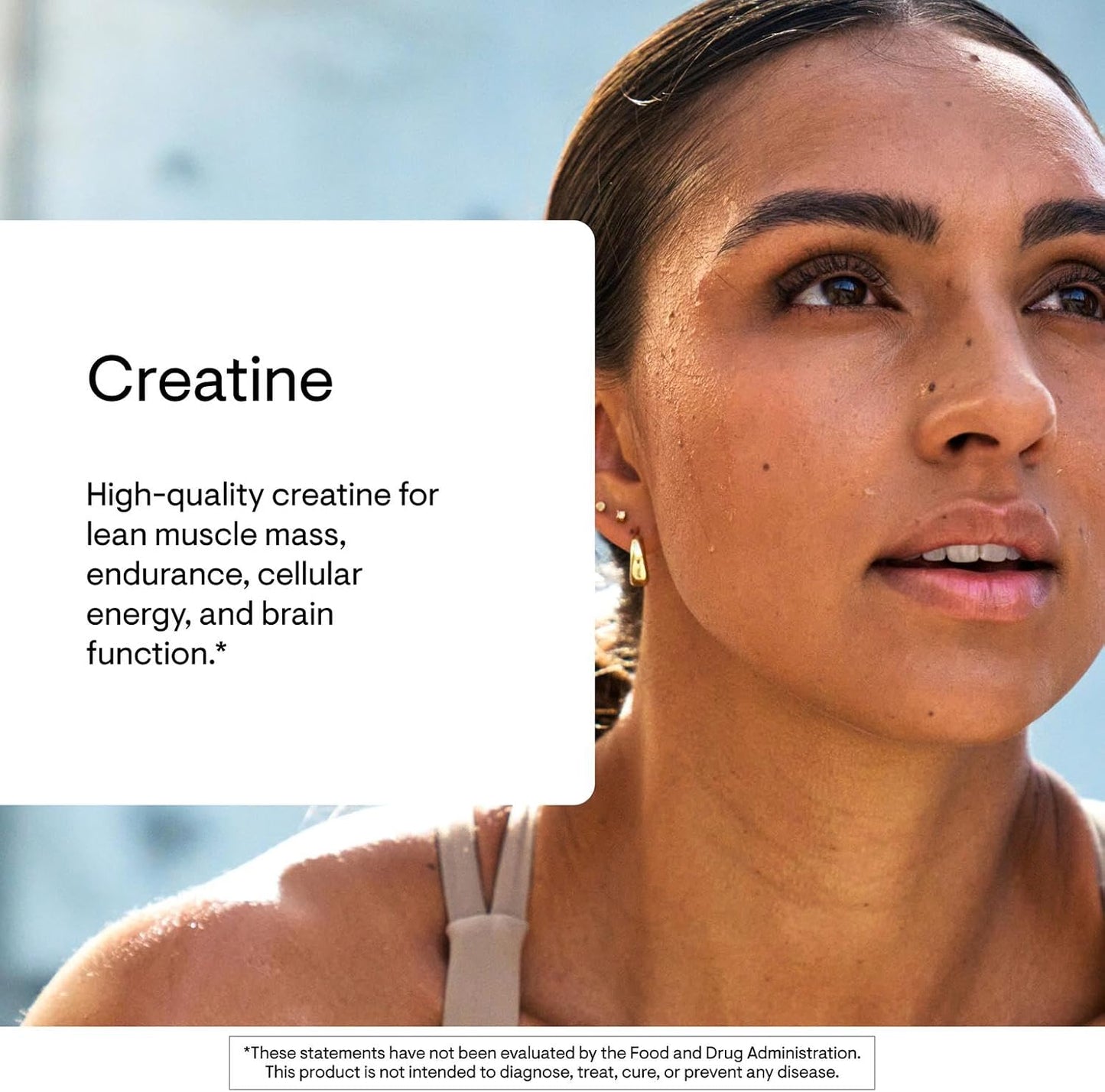 Thorne Creatine for Lean Muscle Mass, Endurance, Cellular Energy & Brain Function - 90 Servings