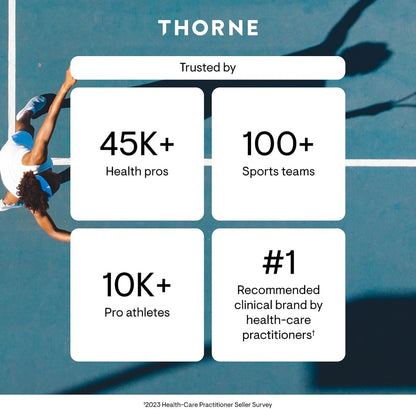Thorne Creatine for Lean Muscle Mass, Endurance, Cellular Energy & Brain Function - 90 Servings